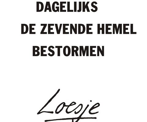 Zondag 13 augustus